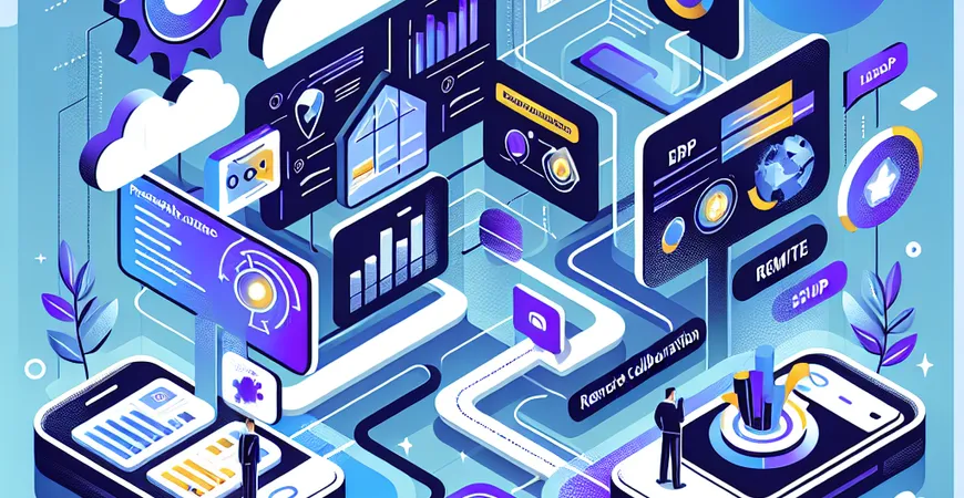 ERP 的远程协作：系统如何解决异地沟通难题？